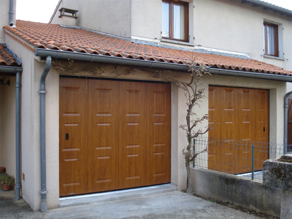 porte de garage à cassettes