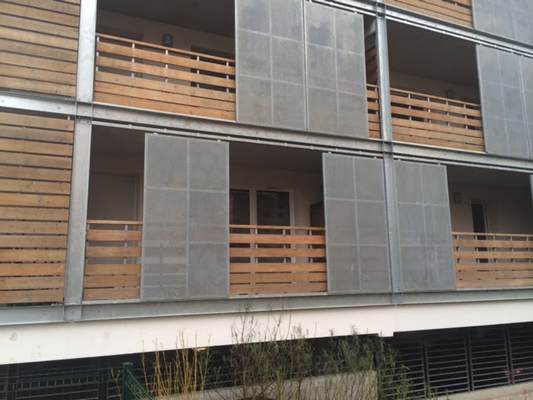 Brise soleil coulissant alu