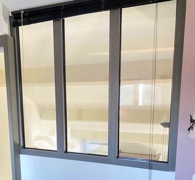 Verrière pour mezzanine en aluminium