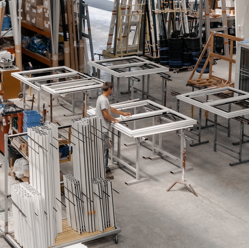 Fabrication sur mesure de menuiserie alu et PVC en Charente